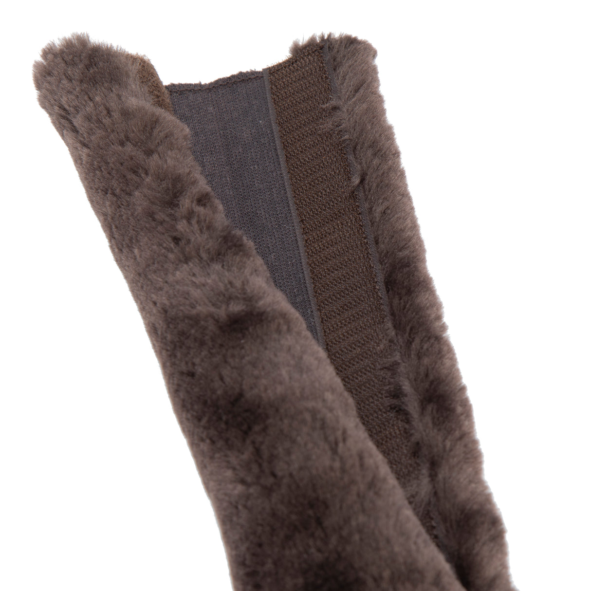 Shires ARMA SupaFleece Rein Guard colour_brown