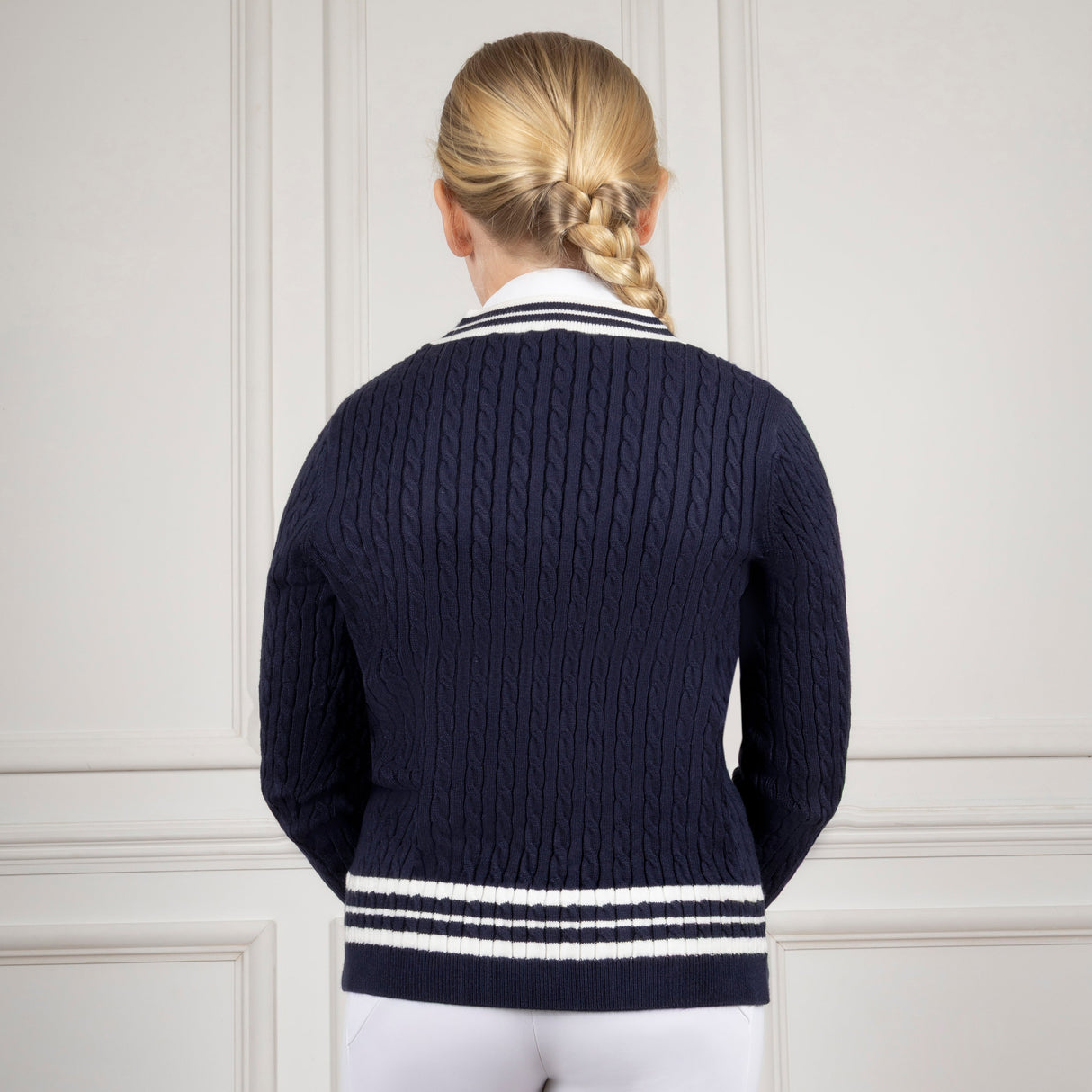 Coldstream Horndean Knitted V-Neck Jumper