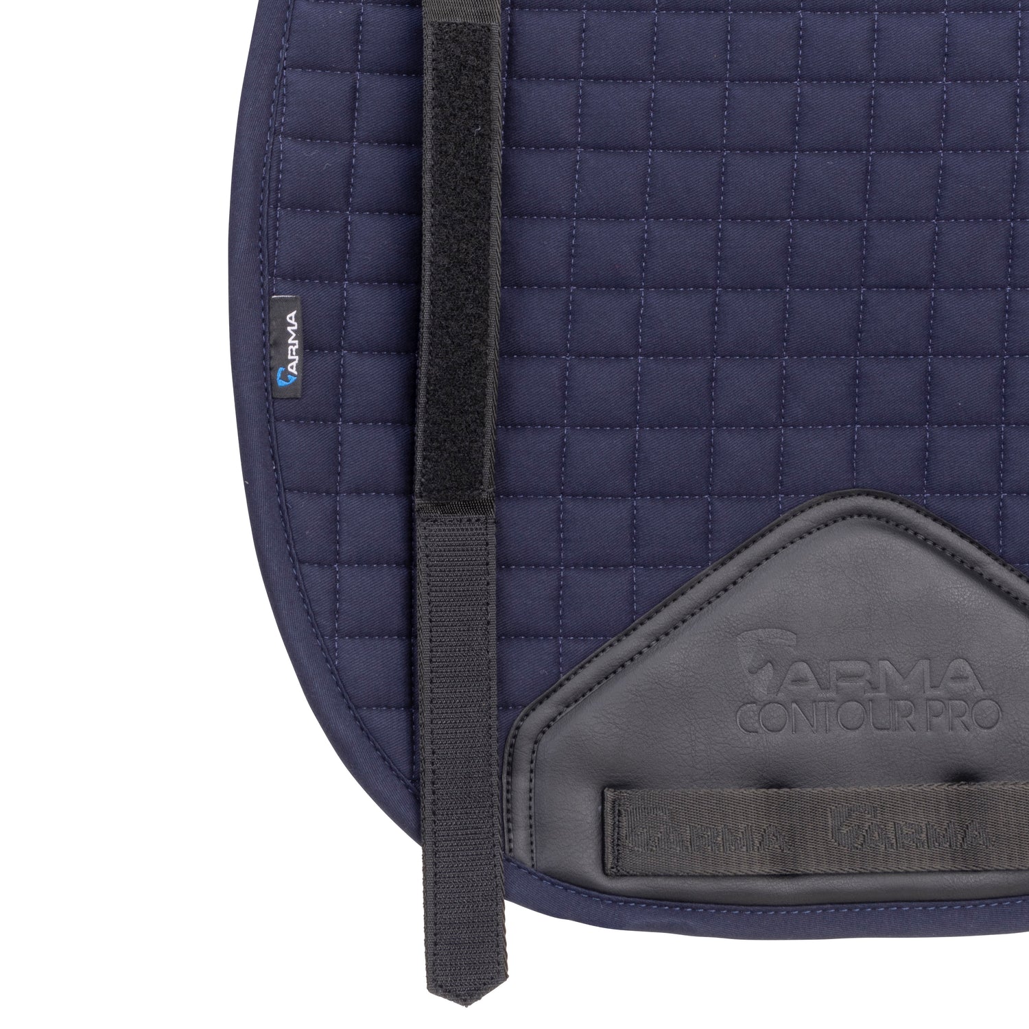 Shires ARMA Deluxe Cotton Numnah #colour_navy