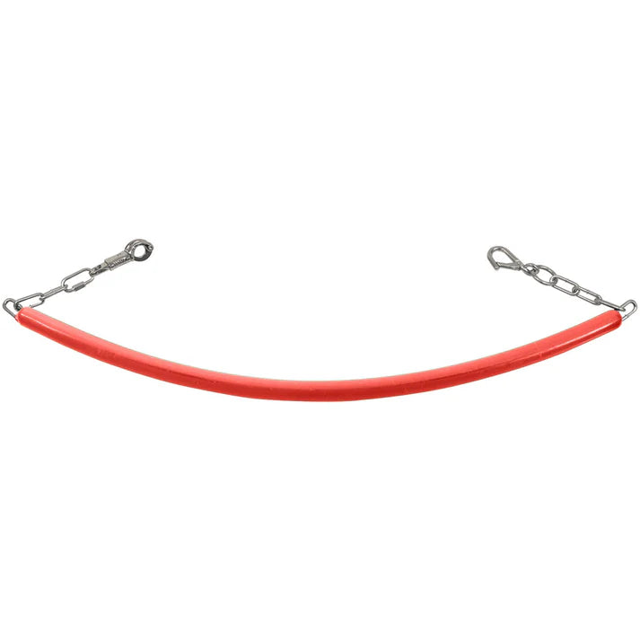 Perry Equestrian Rubber Coated Stable & Stall Chains #colour_red