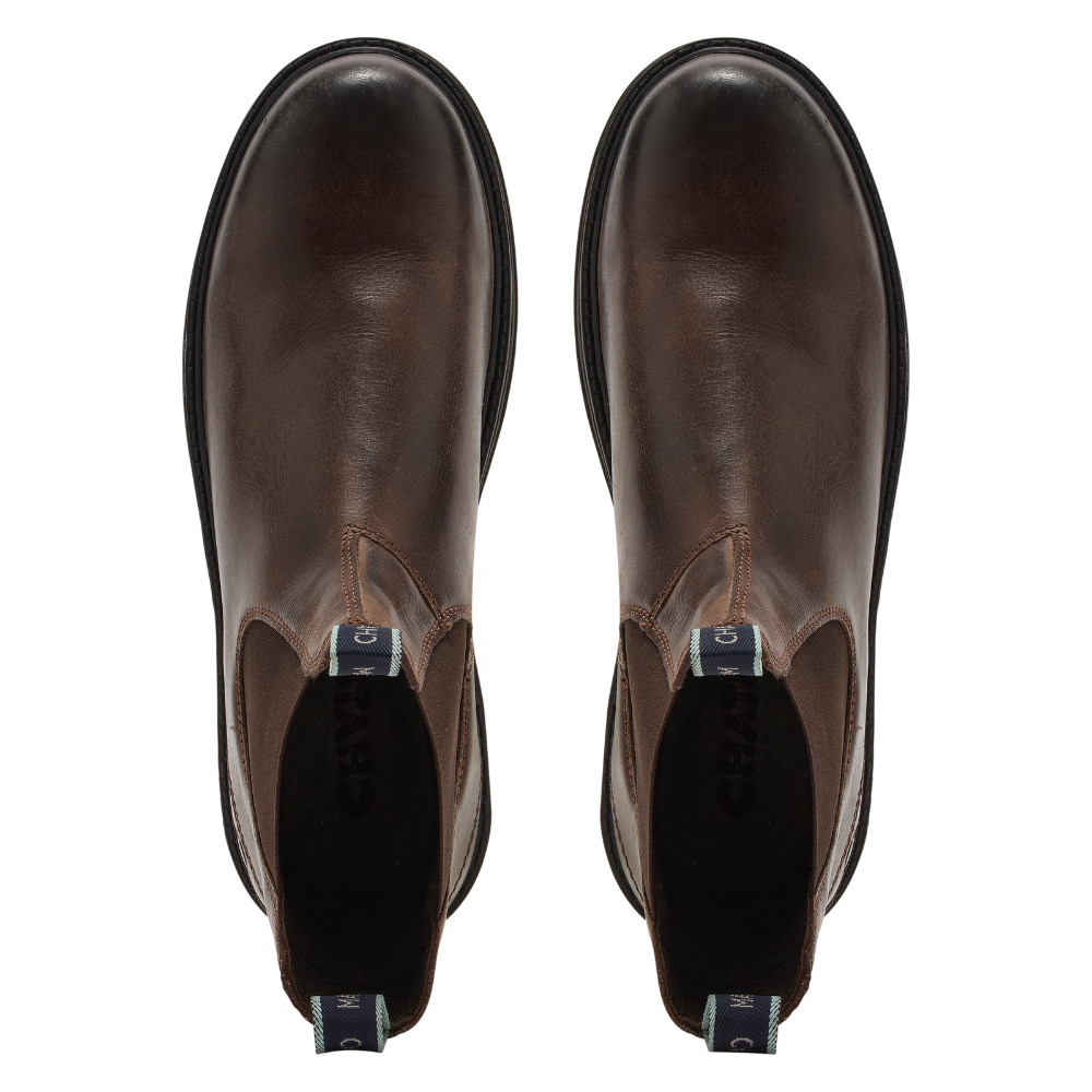 Chatham Kildale Premium Oiled Leather Chelsea Boots #colour_brown