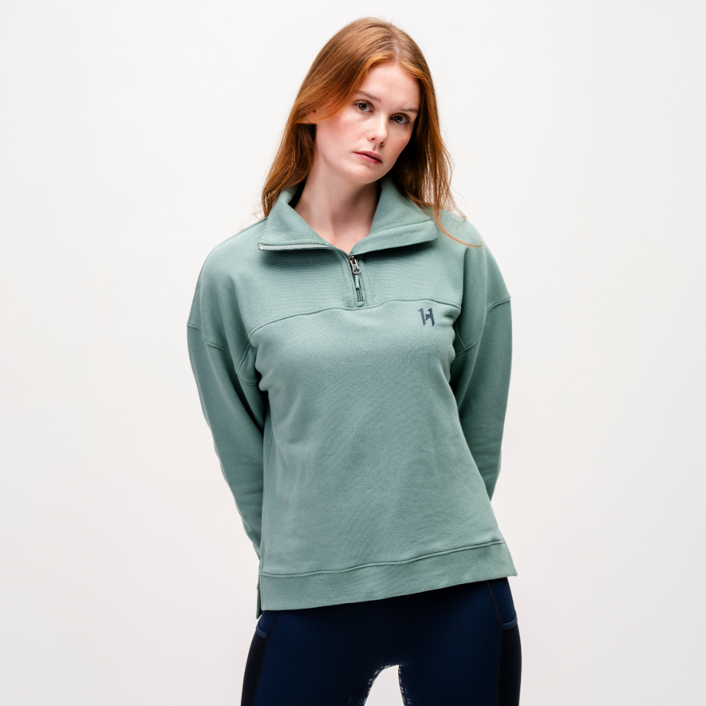 Horseware Ireland Vitality Sweatshirt #colour_sage