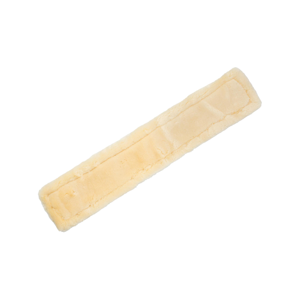 Acavallo Girth Sleeve Classic Gel Faux Sheepskin #colour_natural