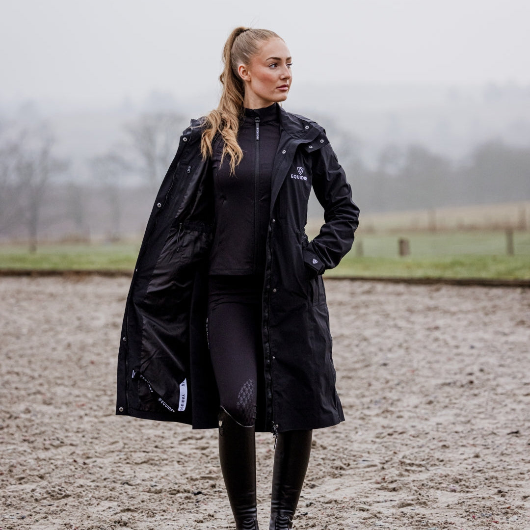 EQUIDRY Aura Long Mac #colour_navy