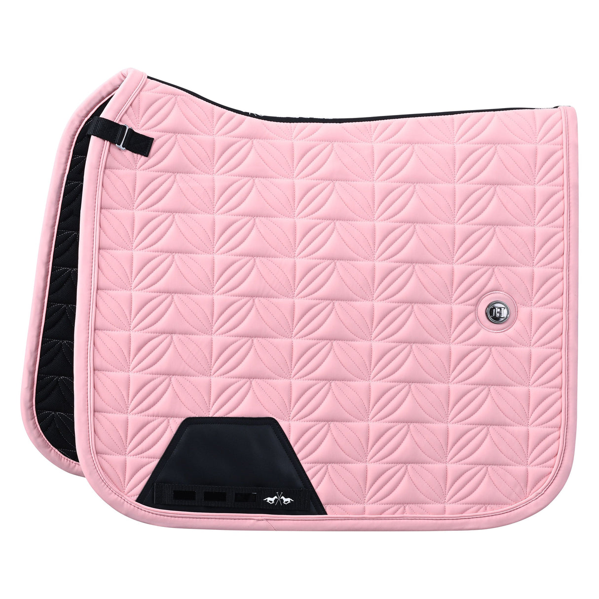 HV Polo Elisa Dressage Saddlepad #colour_pretty-pink