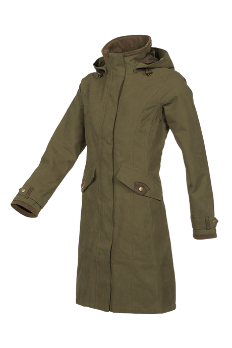 Baleno Chelsea Ladies Country Coat #colour_pine-green