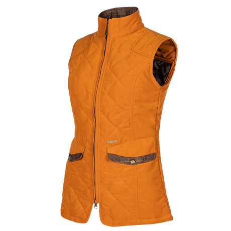 Baleno Chester Fashionable Quilted Ladies Bodywarmer #colour_caramel