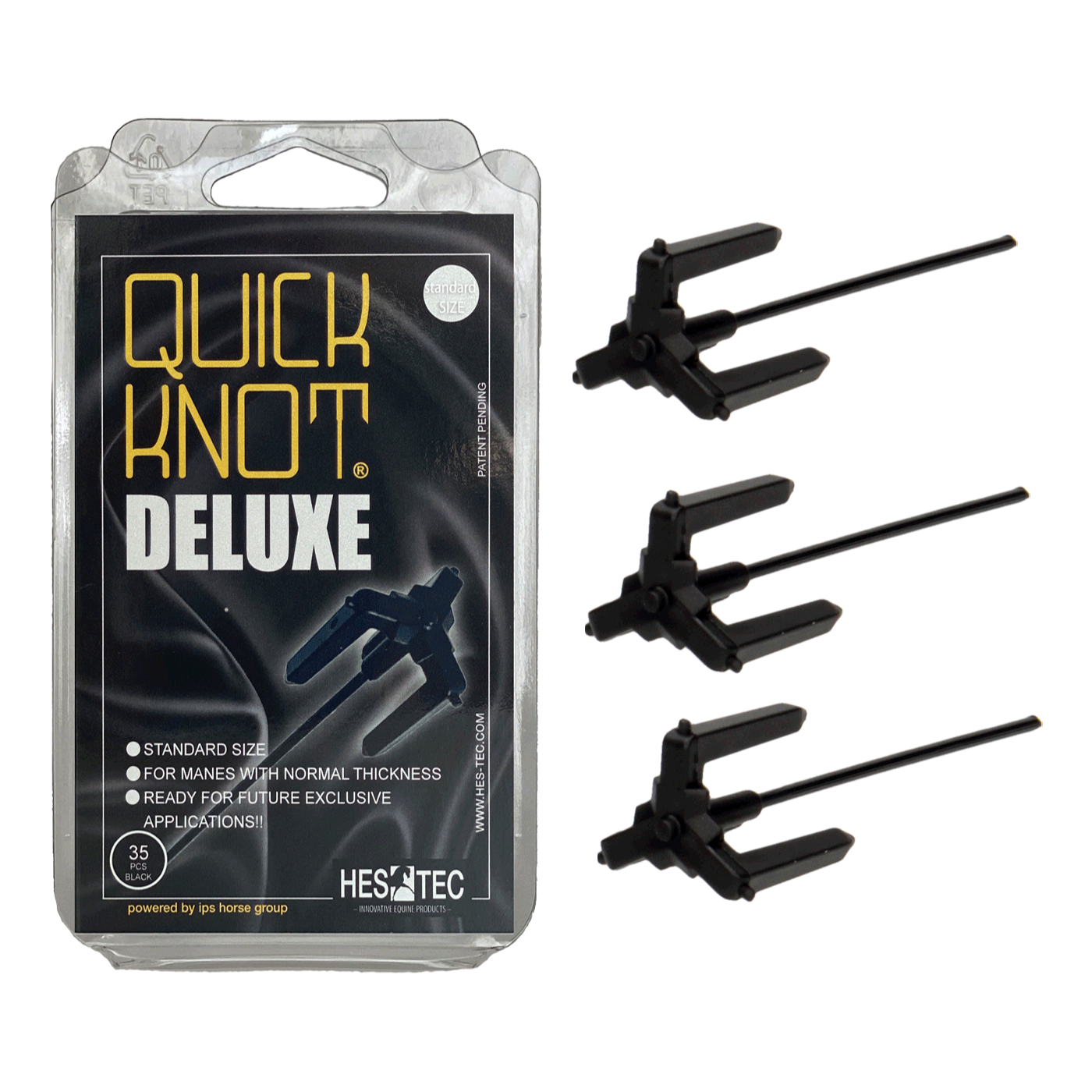 Hes-tec Quick Knot Deluxe, standard #colour_black