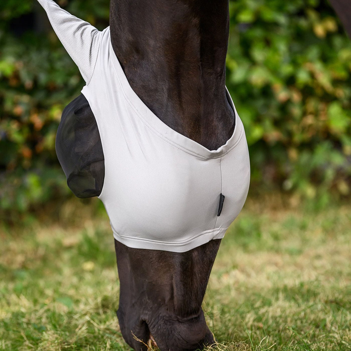 Waldhausen Fly Mask Puck Flex #colour_silver-grey