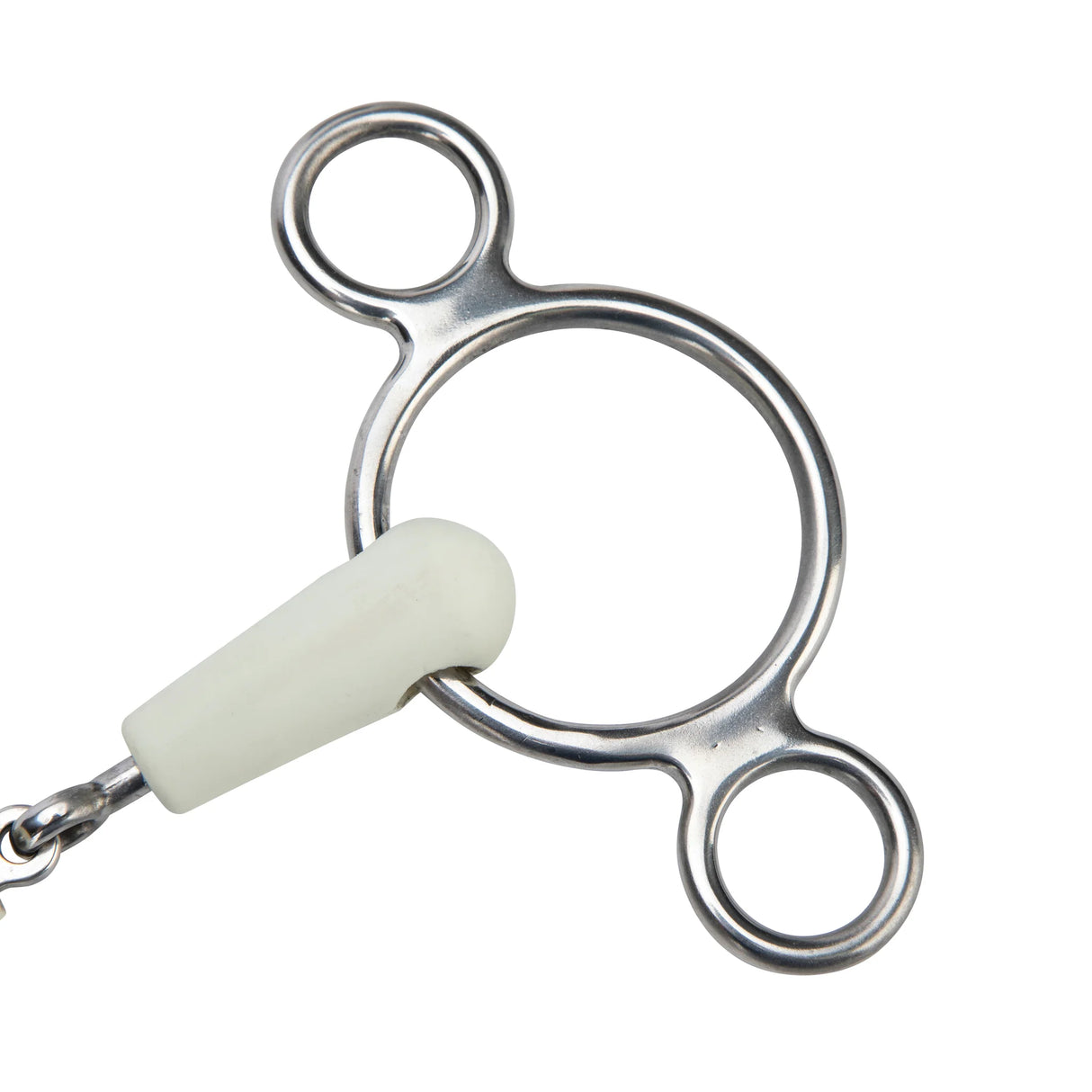 Shires EquiKind Softie 2 Ring Gag Peanut Link