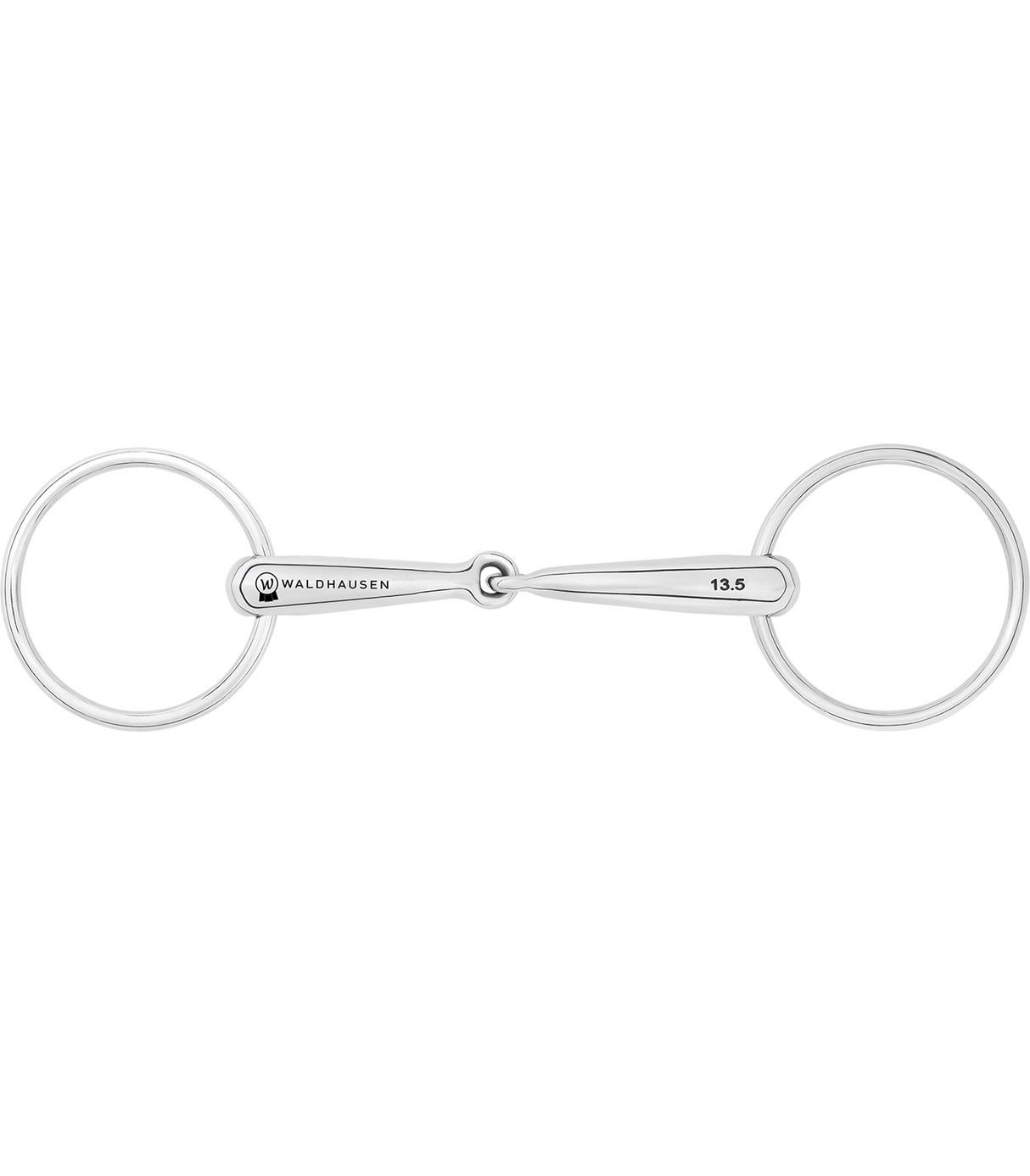 Waldhausen Single Jointed Stainless Steel Hollow Snaffle Bit