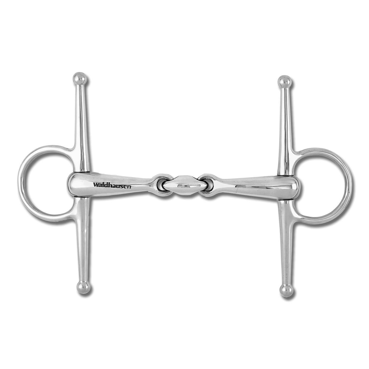 Waldhausen Double Jointed Full Cheek Snaffle Bit