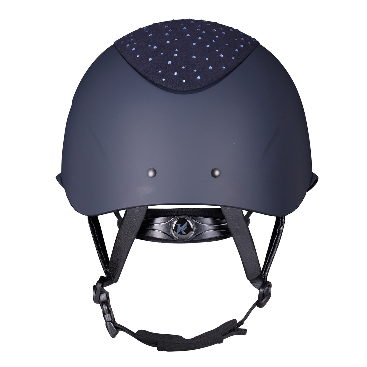 Shires Karben Viola Ellipse Riding Hat #colour_navy