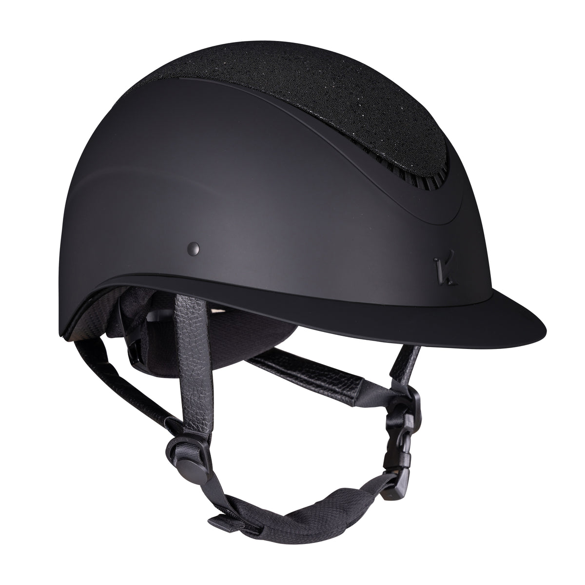 Shires Karben Lia Ellipse Riding Hat #colour_black