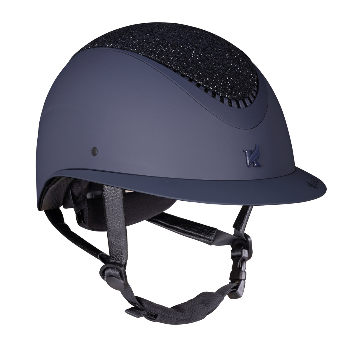 Shires Karben Lia Ellipse Riding Hat #colour_navy