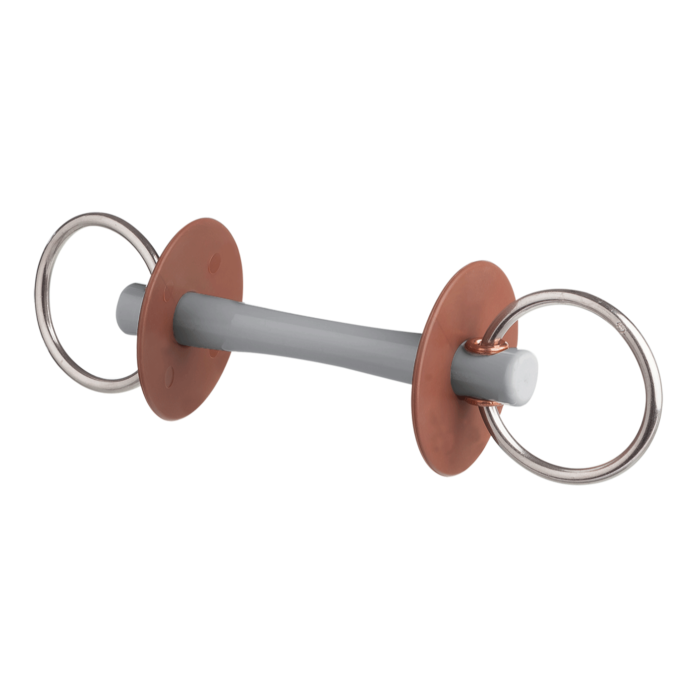 Beris Soft 7.5cm Loose Ring Snaffle Bit with Comfort Bar