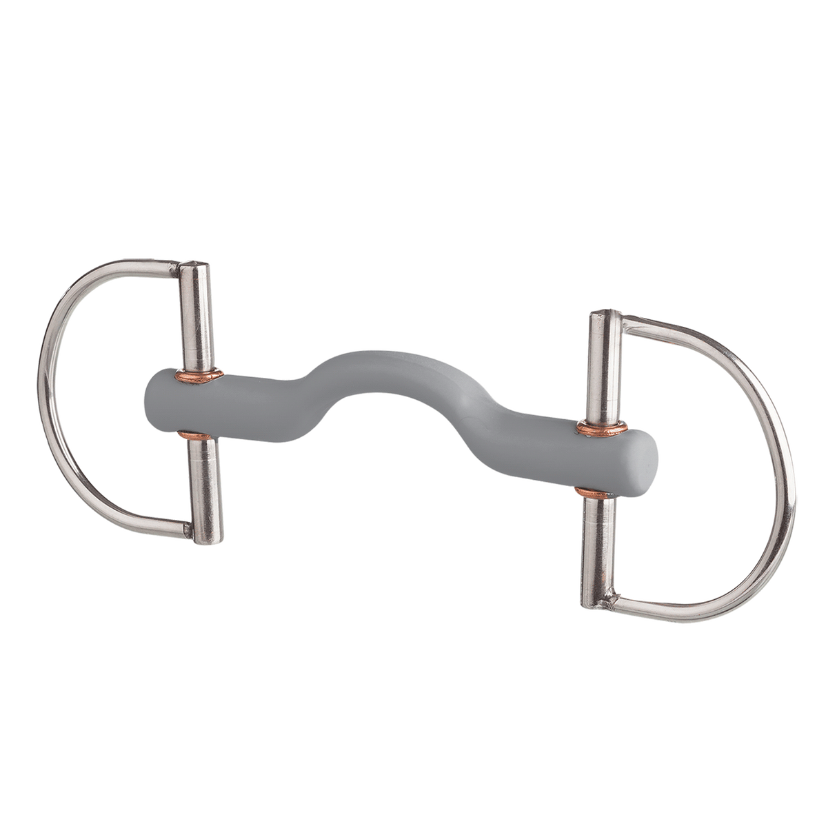Beris Soft D-Ring Tongue Port Bar Bit