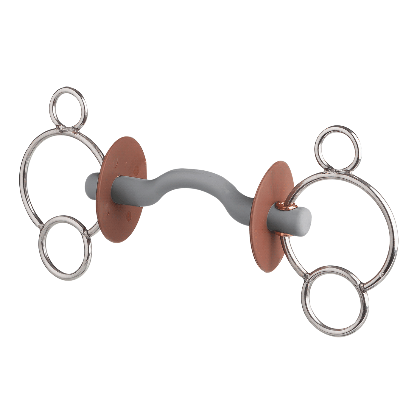 Beris Soft 3-Ring Tongue Port Bar Bit