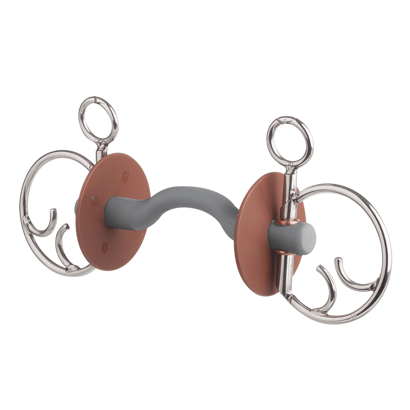 Beris Hard Kimblewick Bit with Tongue Port Bar