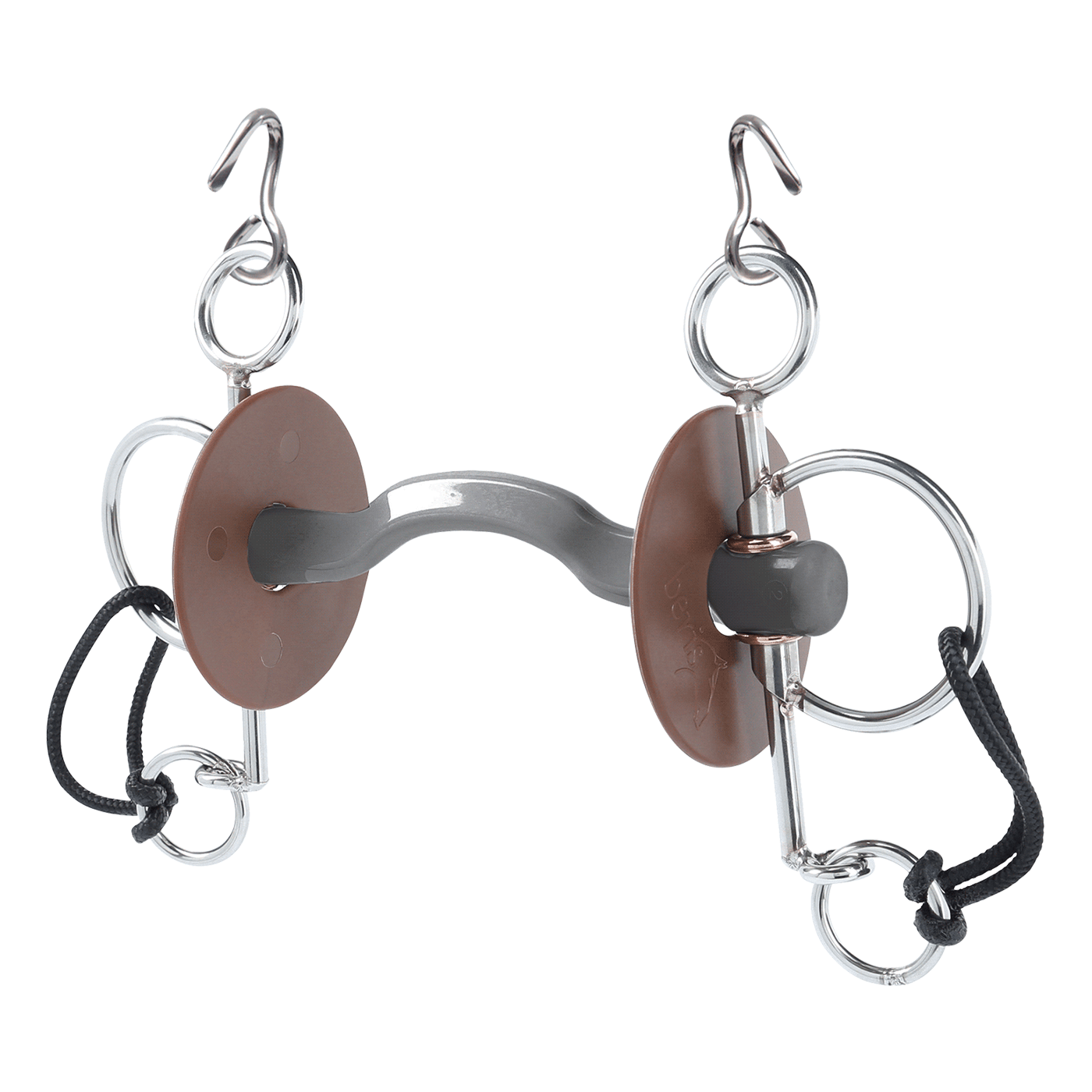 Beris Hard Short Pelham with Konnex Tongue Port