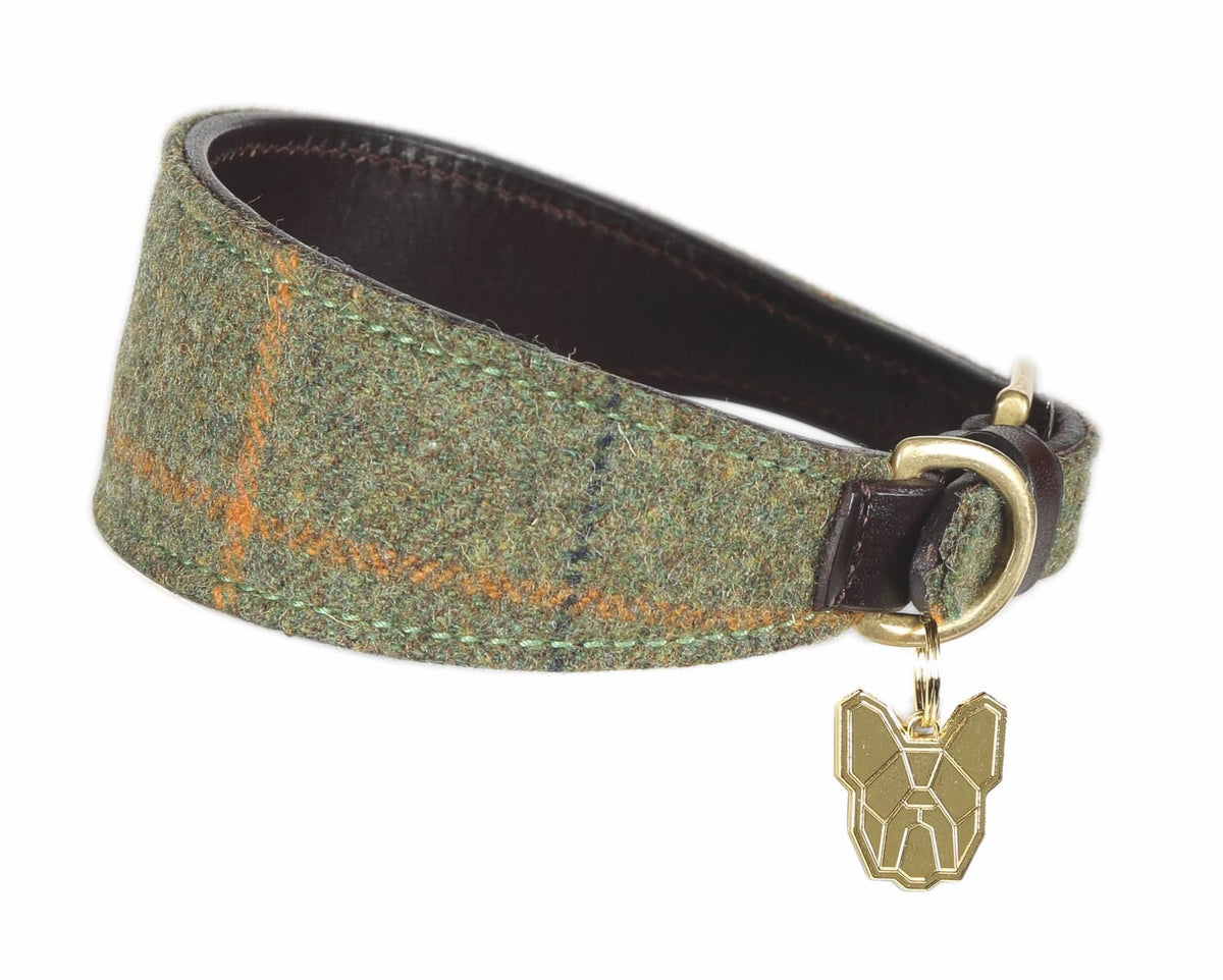 Shires Digby & Fox Collier pour lévrier en tweed