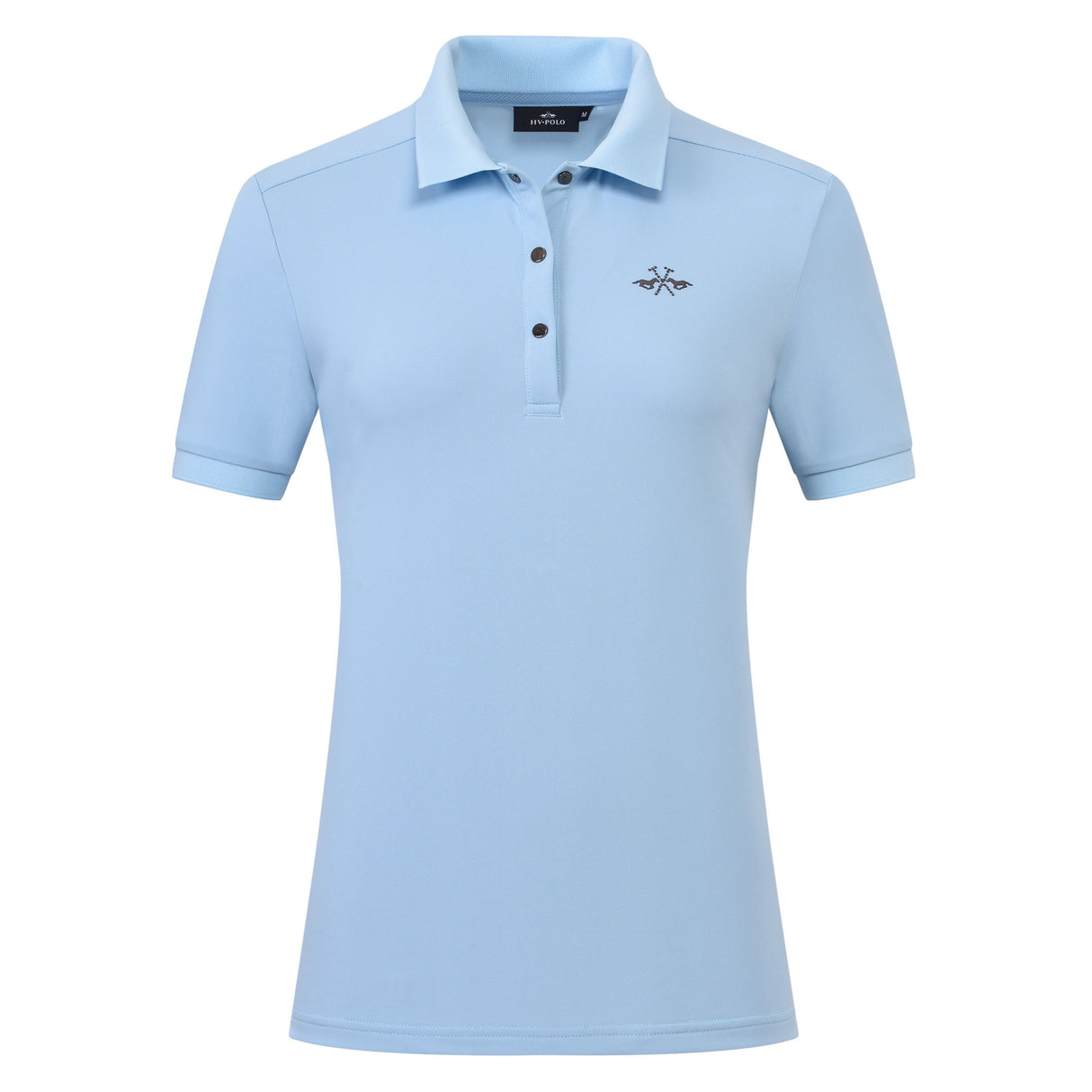 HV Polo Women's Norah Polo Shirt #colour_powder-blue