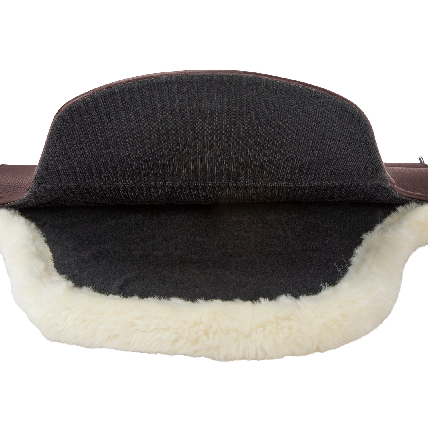 Shires Velociti Lusso Elite Short Stud Girth #colour_havana