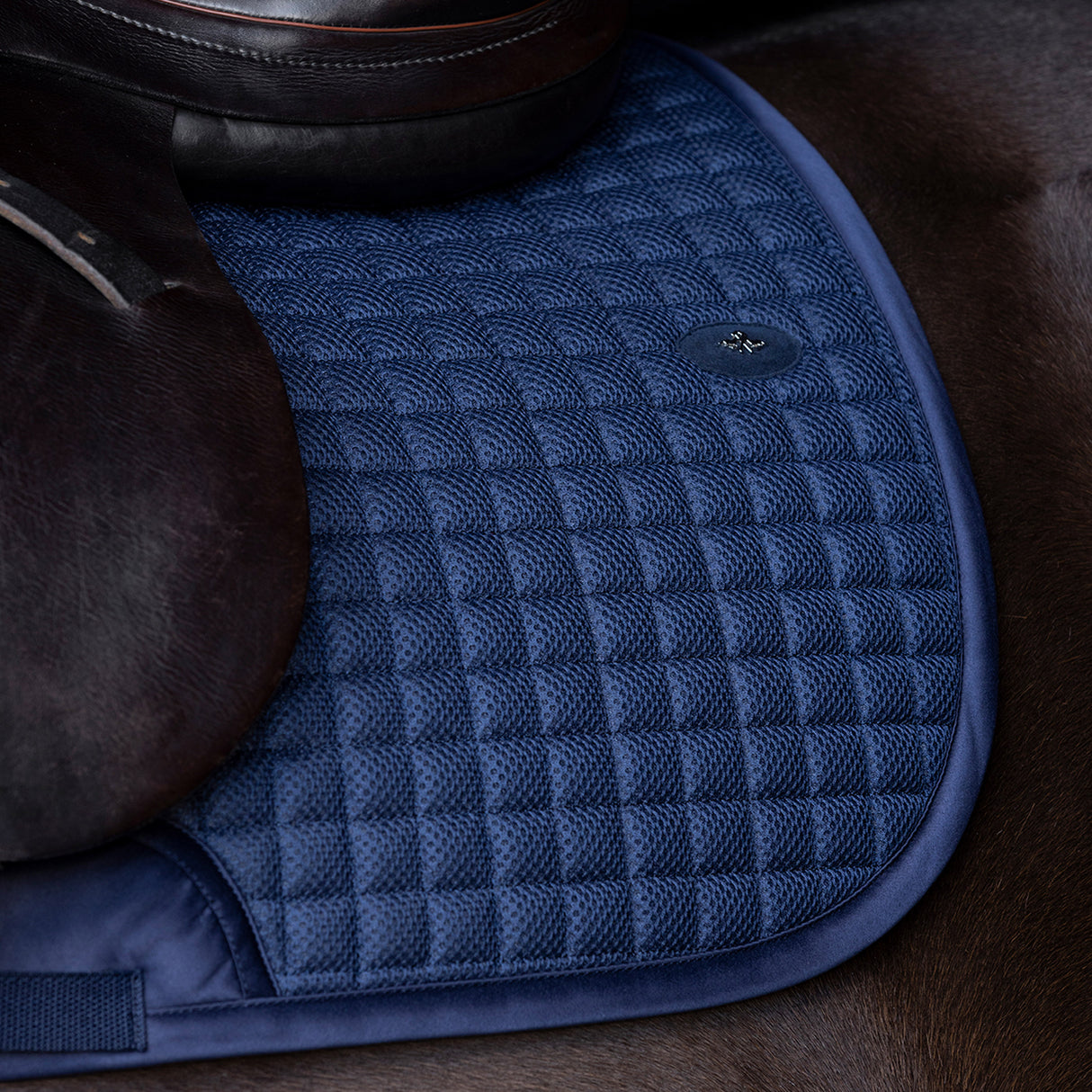 HV Polo Legacy GP Saddle Pad #colour_navy