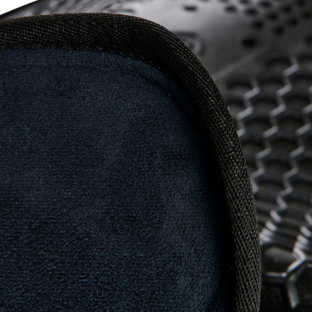 Acavallo Pad SP WFS Suede Hexagonal Gel Front Riser #colour_blue