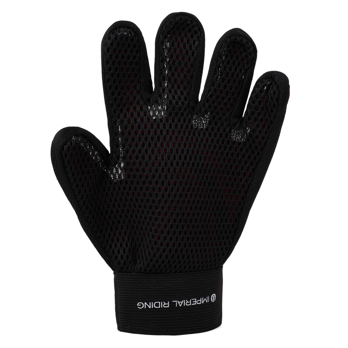 Imperial Riding Rubber Grooming Glove #colour_pink