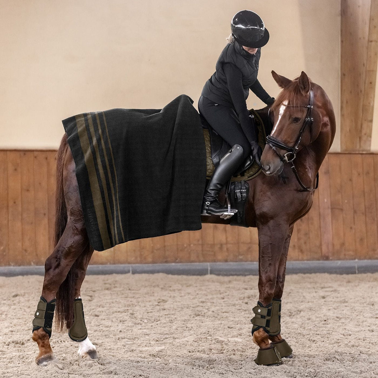 Waldhausen Fleece Rug Sölden #colour_black