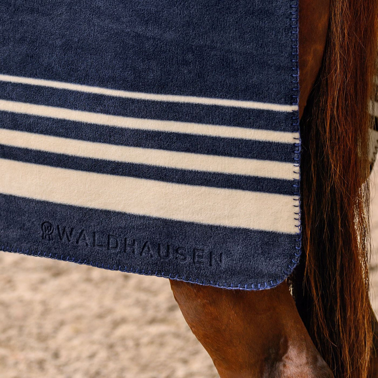 Waldhausen Fleece Rug Sölden #colour_night-blue