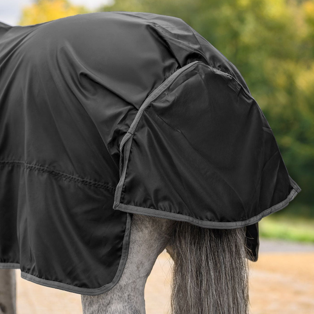 Waldhausen Economic Rain Rug #colour_black