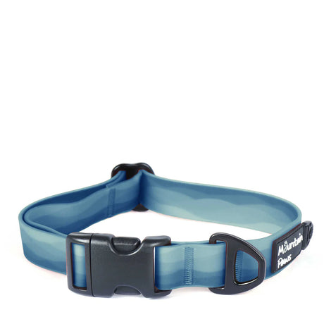 Mountain Paws Waterproof Dog Collar #colour_blue