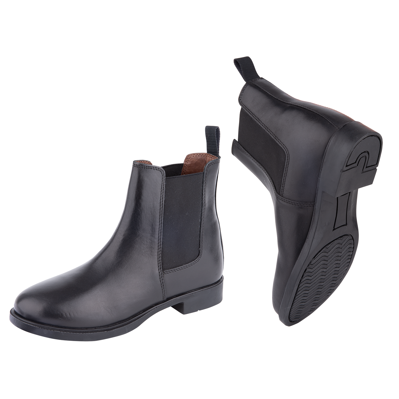 E.L.T Star Ladies Jodhpur Boots #colour_black