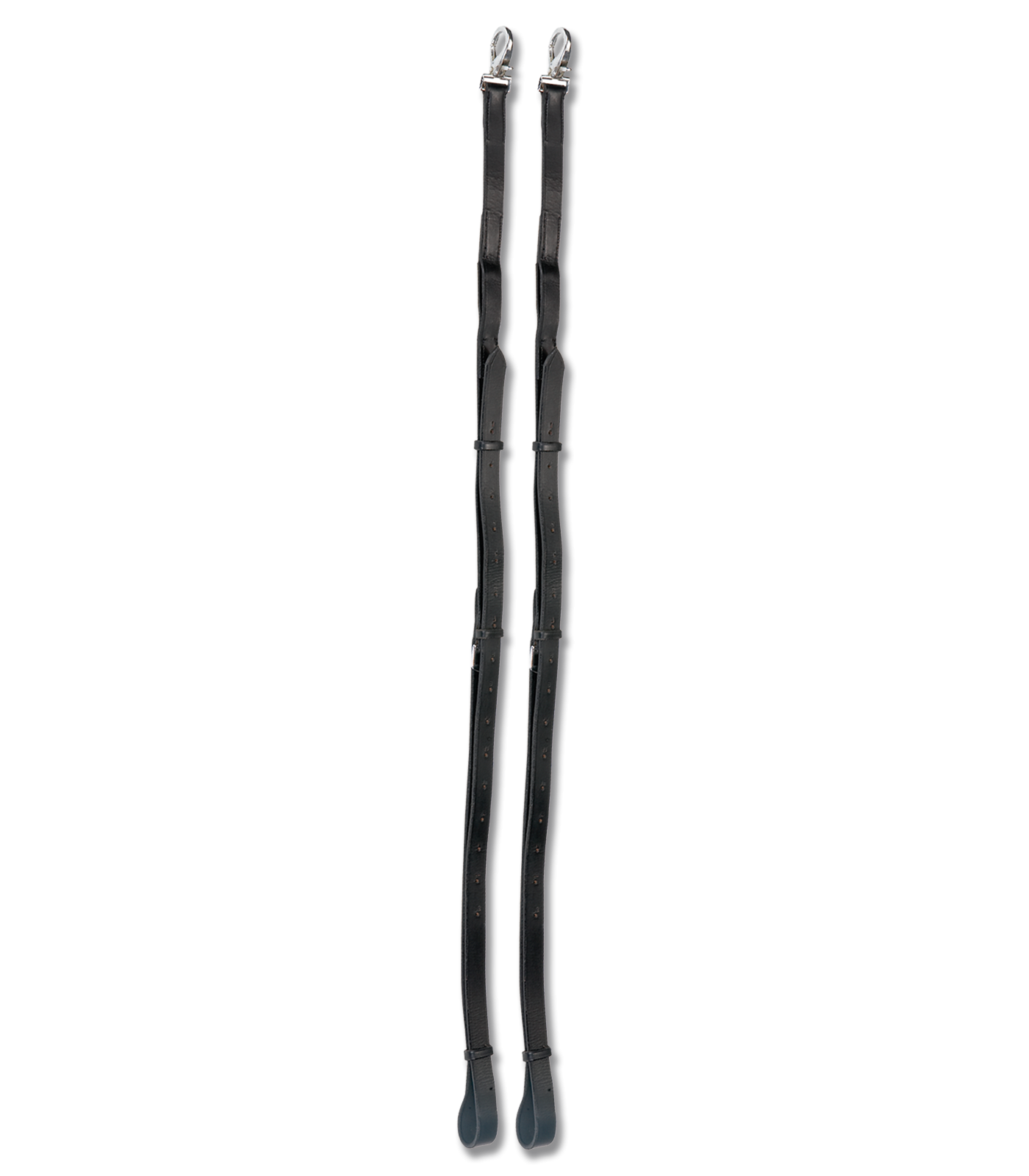 STAR Leather Side Reins #colour_black