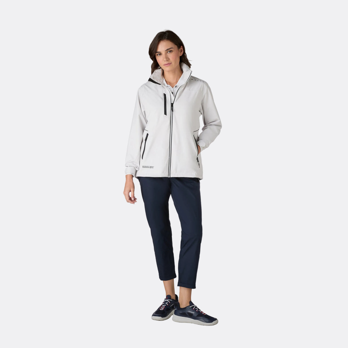 Musto Women's Evo Waterproof Crew Jacket #colour_white