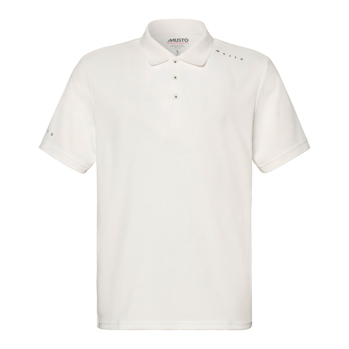 Musto Men's Evo Crew Pro Lite Polo #colour_white