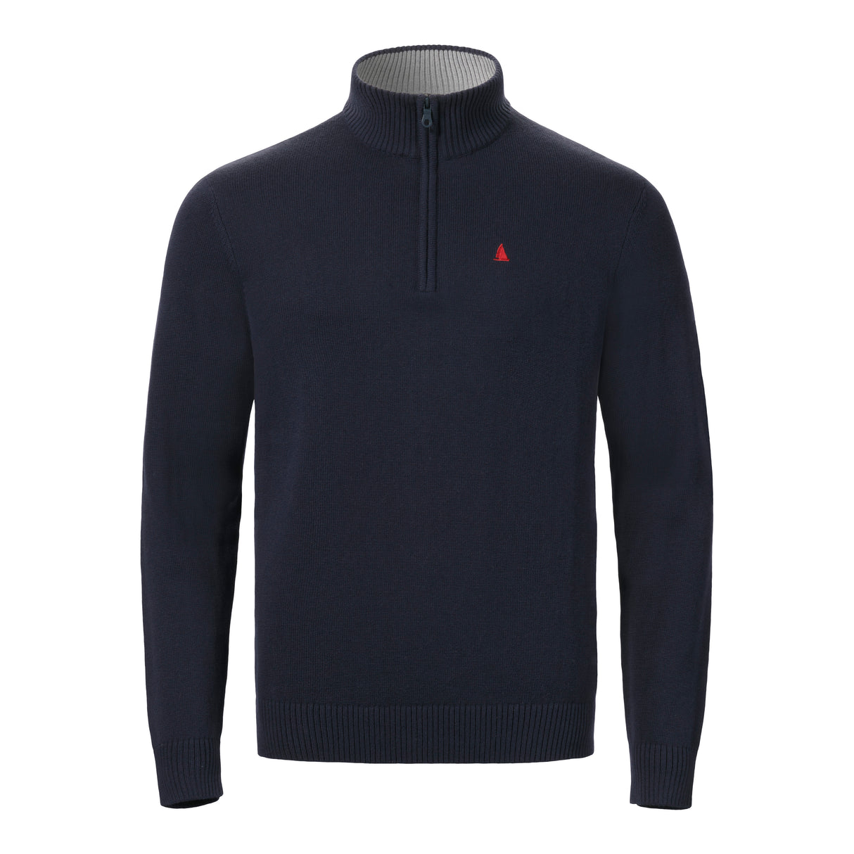 Musto Men's Original 1/4 Zip Neck Knit #colour_navy