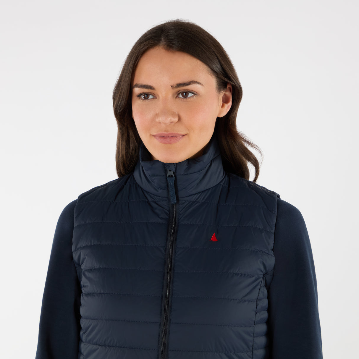 Musto Women's Original Lite Puffer Vest #colour_navy