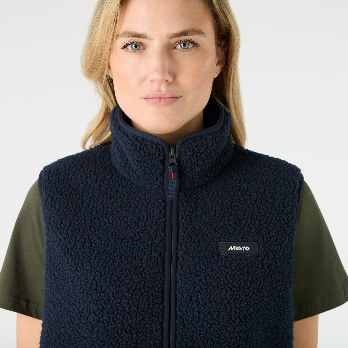 Musto Women's Cove Deep Pile Fleece Vest
