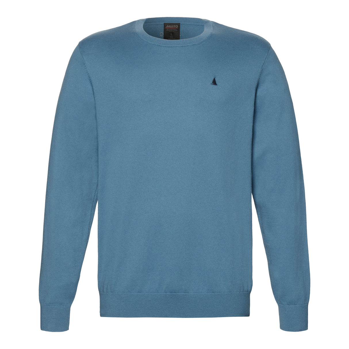 Musto Men's Original Lite Crew Knit #colour_blue