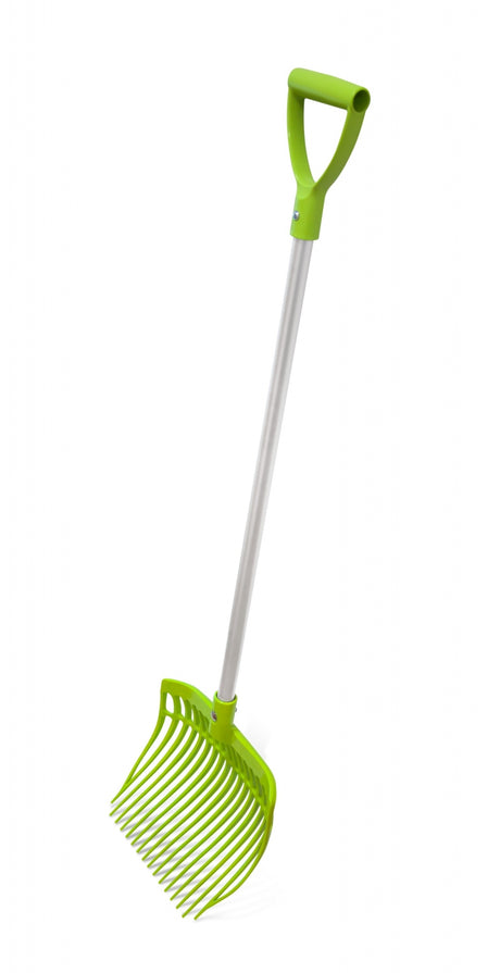 KM Elite Ultimate Childs Shavings Fork #colour_lime