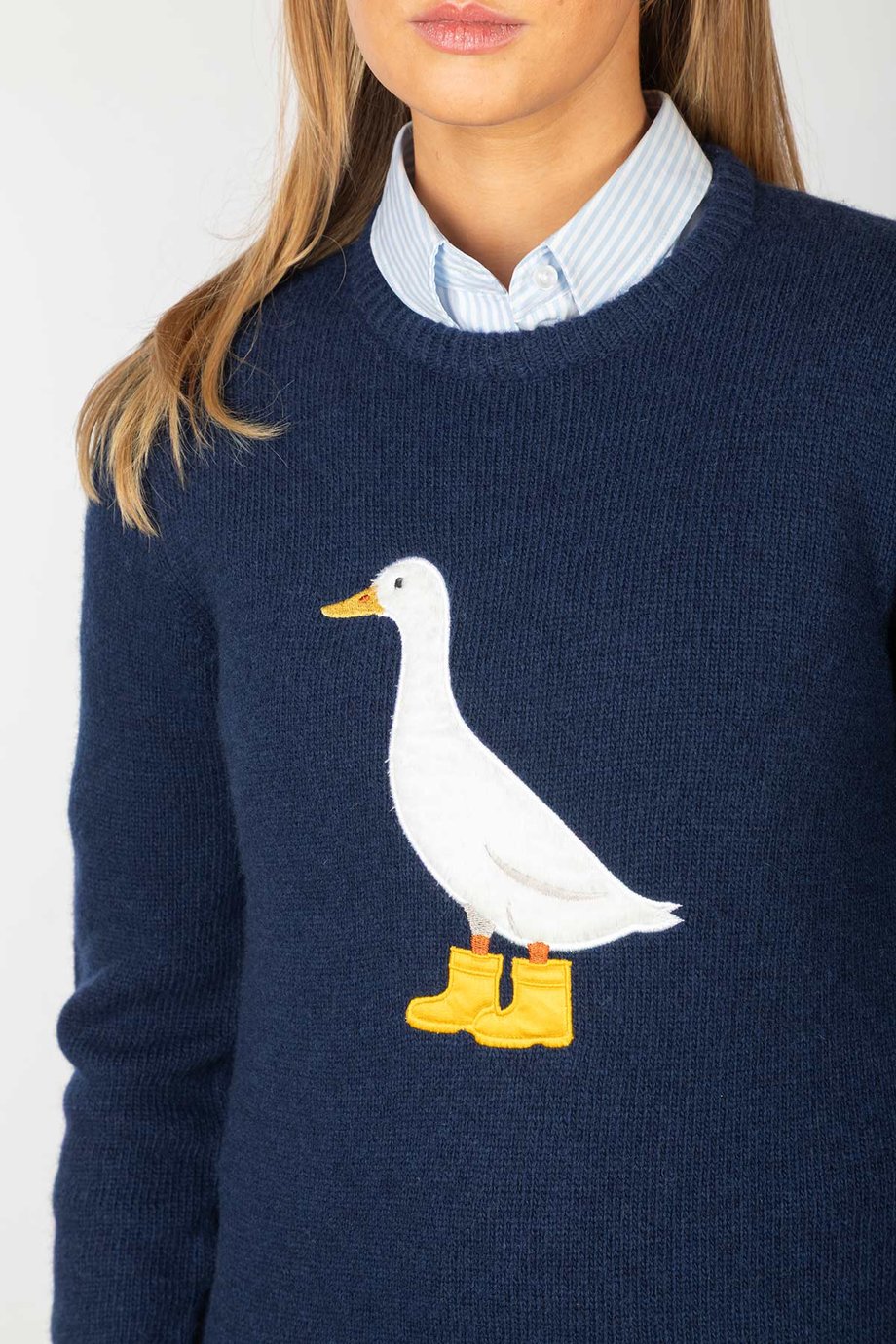 Rydale Ladies Crew Neck Character Knit Jumper