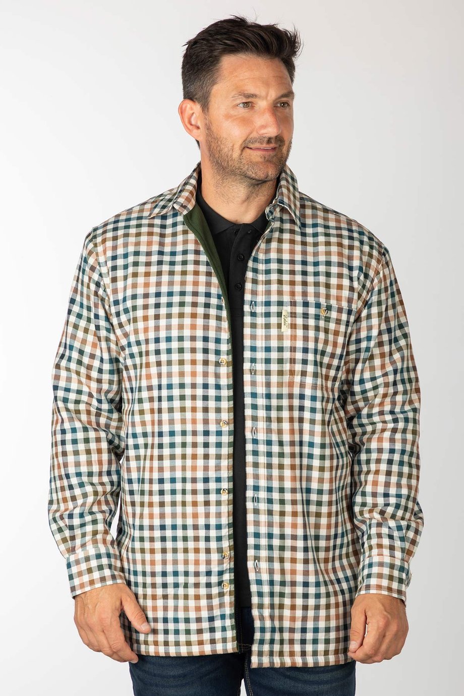 Rydale Men's Fleece Lined Shirt