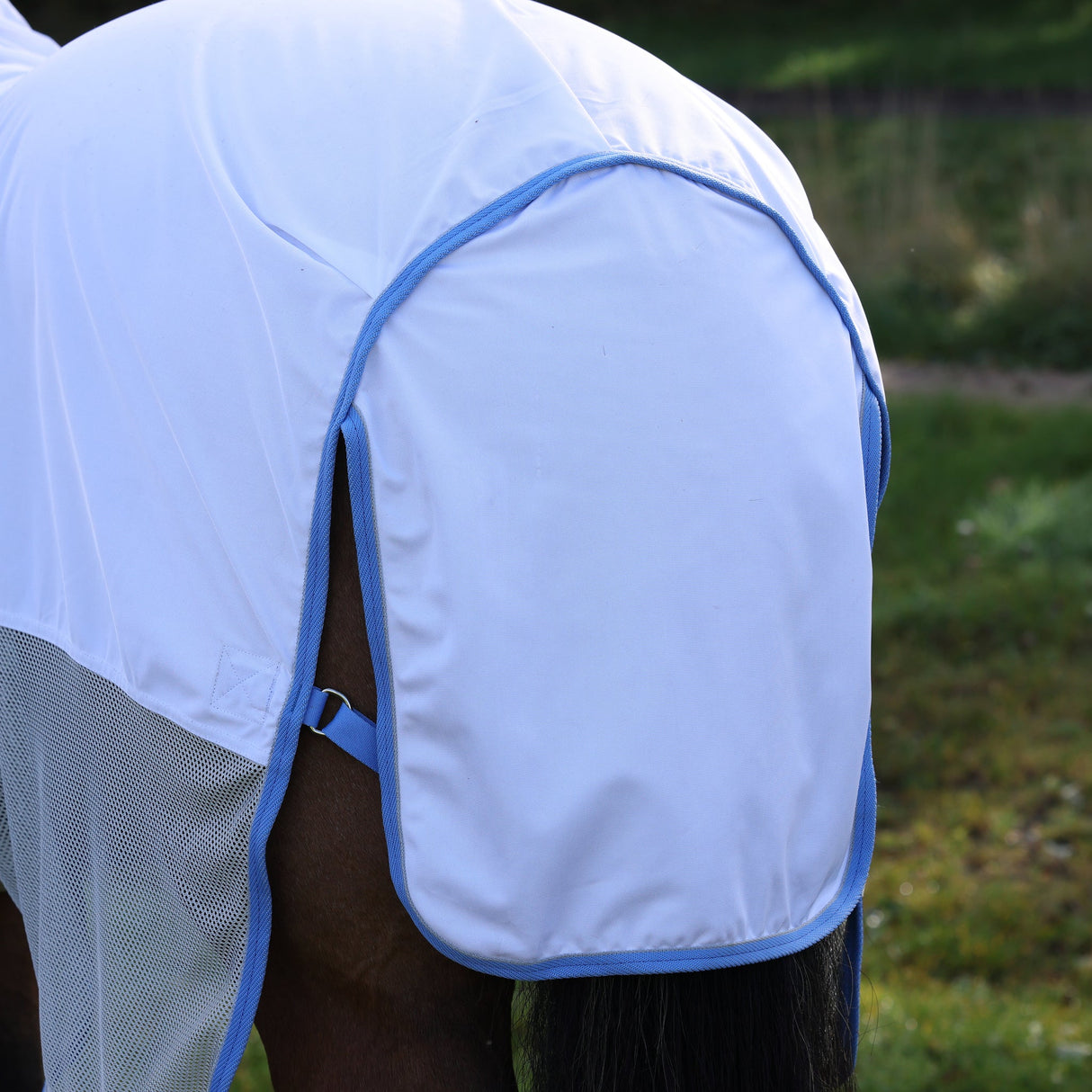 Shires Tempest Original Fly Mesh Combo Rug #colour_white