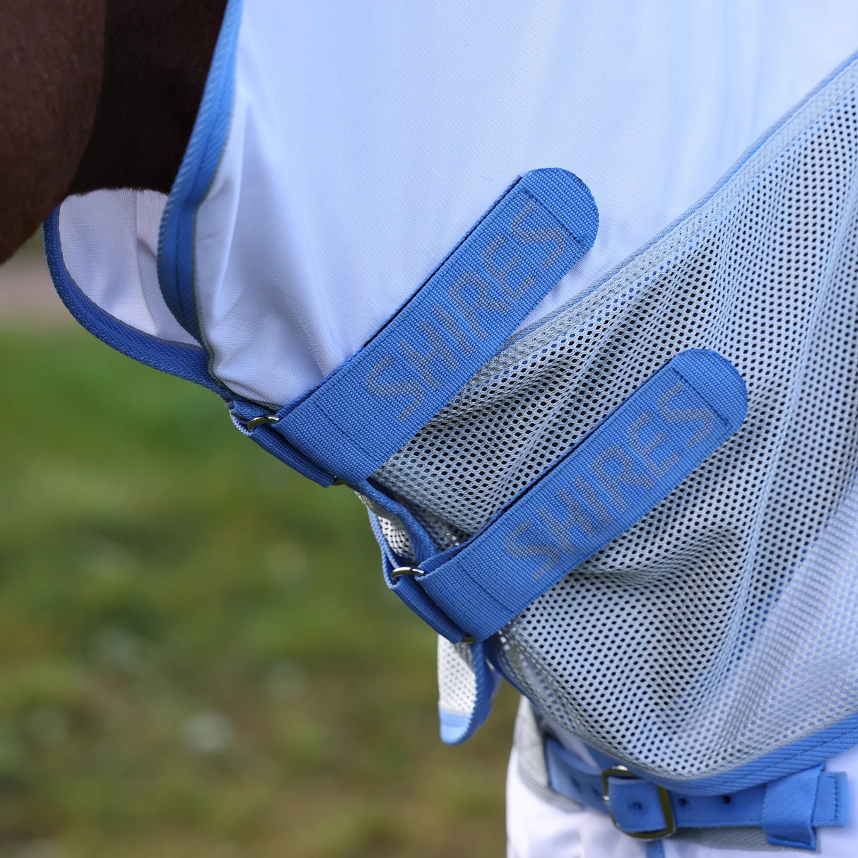 Shires Tempest Original Fly Mesh Combo Rug #colour_white