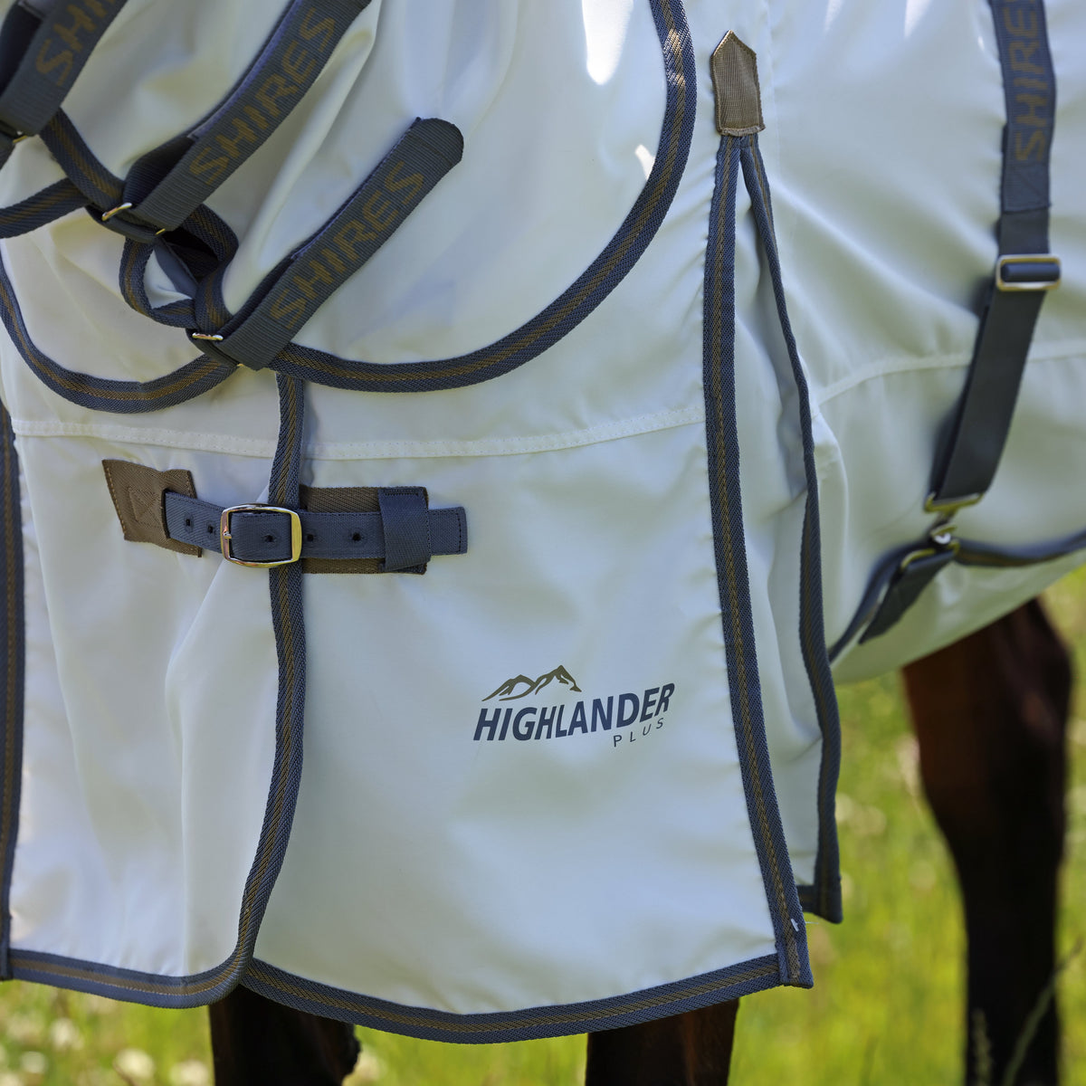 Tapis combiné Shires Highlander Plus Sweet-itch