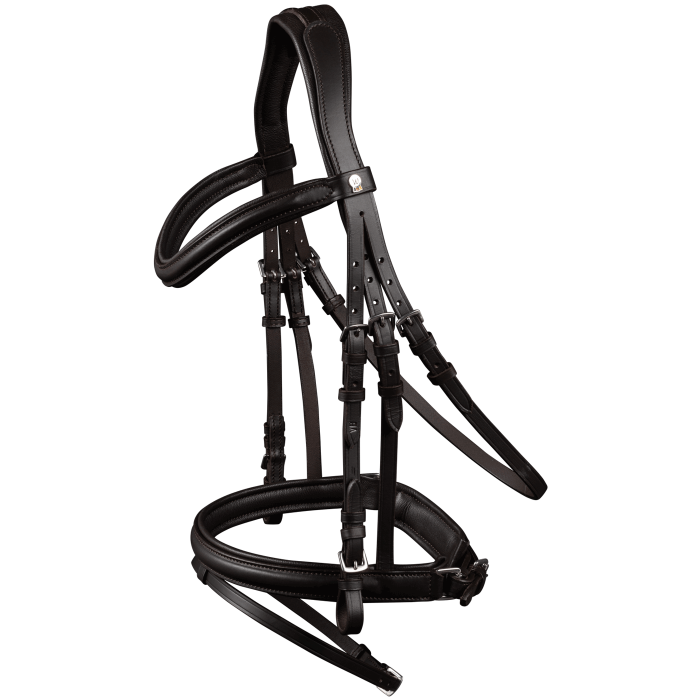 Waldhausen X-Line Stockholm Bridle #colour_brown