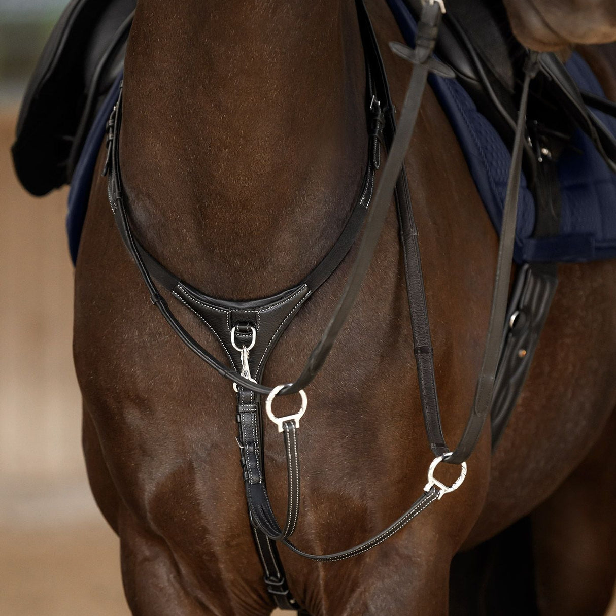Waldhausen Work X-Line Breastplate #colour_black